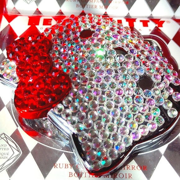 Hello Kitty Swarovski Crystal Studded Pave NWT - Picture 8 of 12